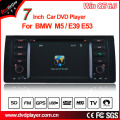 Reproductor de DVD de coche para BMW 5 Series E39 GPS Tracker con GPS de navegación Bluetooth adaptador